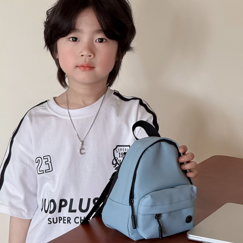 Bolso de hombro para niños y niñas de estilo coreano, moda, salida fresca, bolso de mensajero para niños, deportes de ocio, monedero para niños