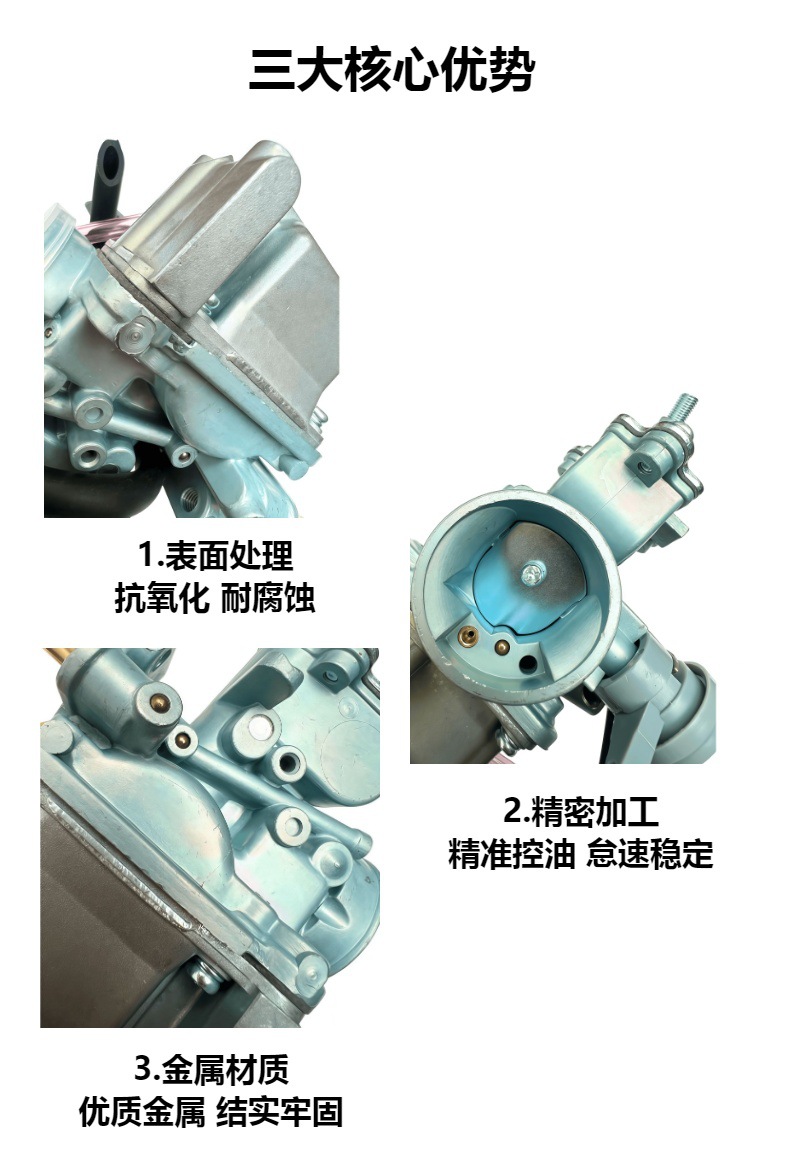 Factory Direct Sales Motorcycle Carburetor Yfm50 Yfm80 50Cc Raptor50/80 T50