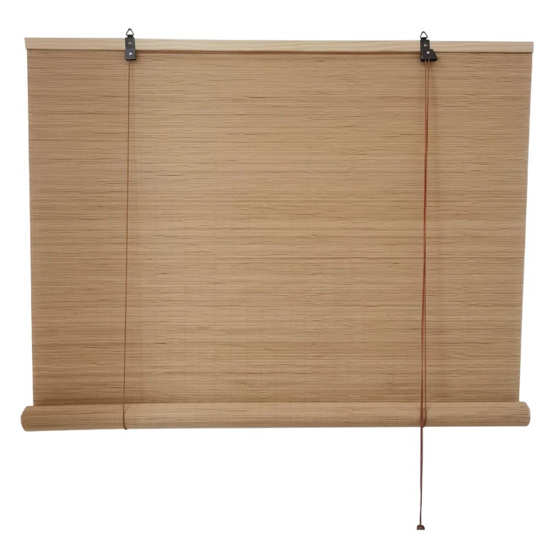 [Factory Outlet] Готовая подъемная бамбуковая занавеска Роликовая занавеска Трансграничная Внешняя торговля Прямая Солнцезащитная занавеска Тростниковая занавеска