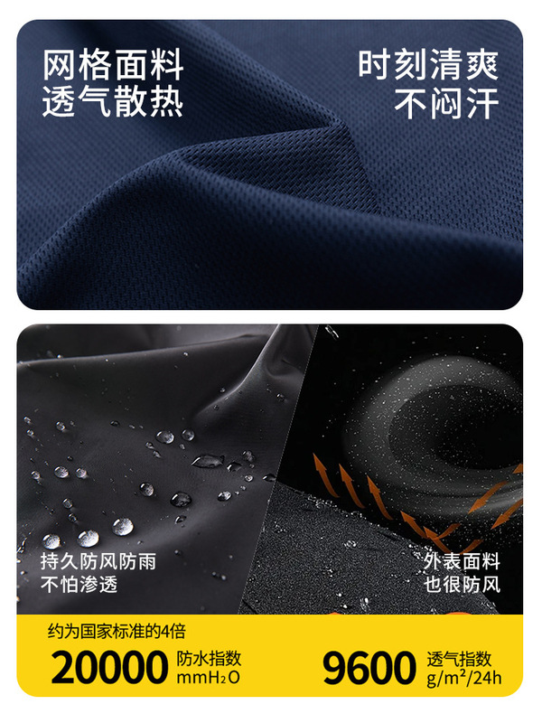 外套工作服男装定制秋冬企业蔚来4S店销售汽修立领冲锋衣夹克工装|undefined
