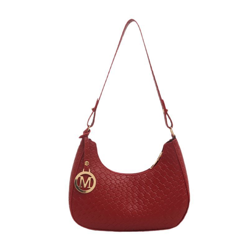 Bolsos populares de este año, bolsos de mujer, 2025, nueva primavera y verano, estilo occidental, media luna, bolsos de axilas, bolsos de hombro de todos los partidos de moda image 6