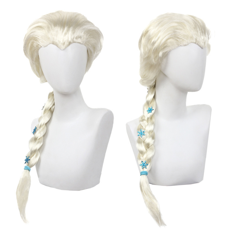 Frozen Wig Elsa Wig Elsa Anime Cosplay Style Elsa Queen Wig Headgear