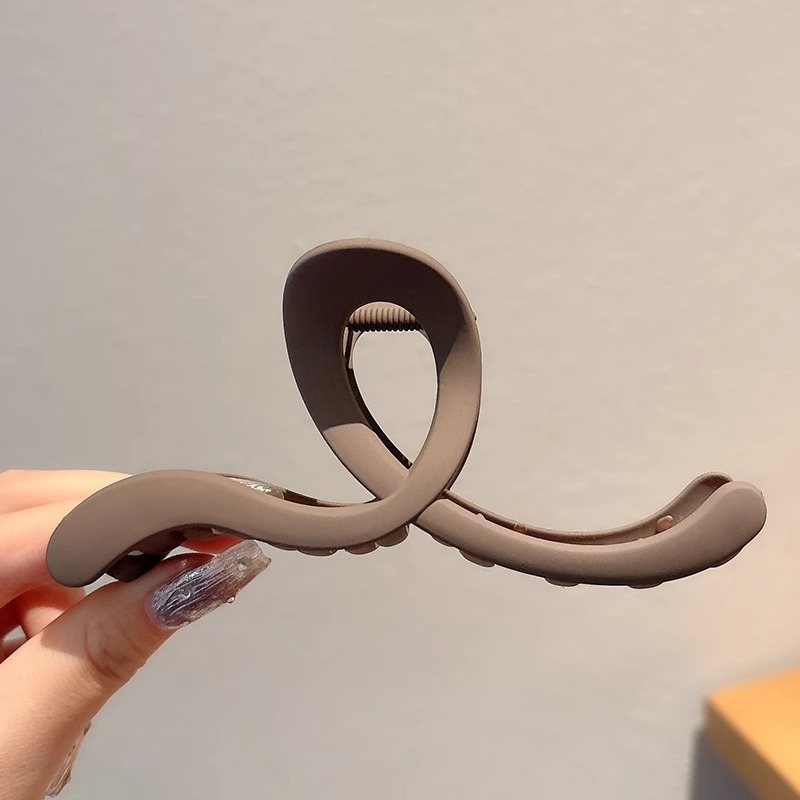 大号撞色发抓春季鲨鱼夹显发量高颜值森系发夹多巴胺儿童轻奢抓夹|undefined