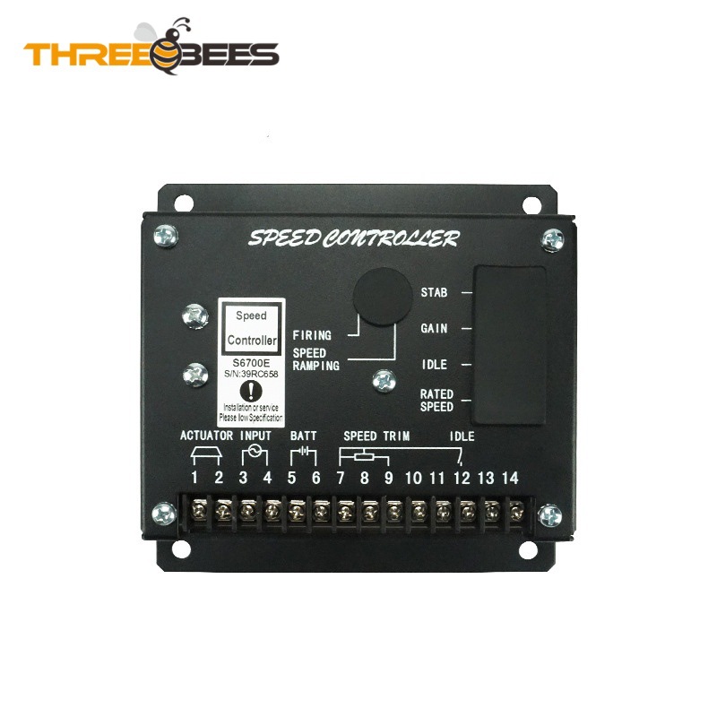 S6700E调速板柴油发电机自动速度调速控制器电子调速器