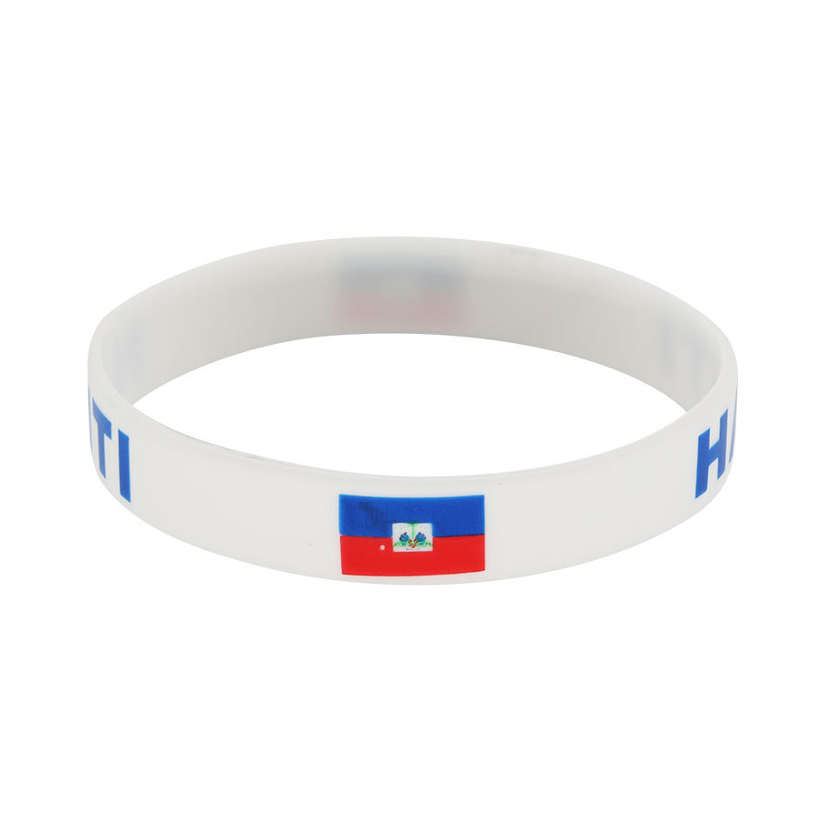 Bandera de silicona Bracelet Copa del Mundo Bracelet Bandera de silicona Bracelet Copa del Mundo Bracelet Bandera de silicona Bracelet Mundo