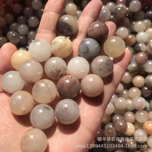 Wholesale gold silk jade Violet 16mm 18mm loose beads she taicui round beads handheld bracelet diy accessories