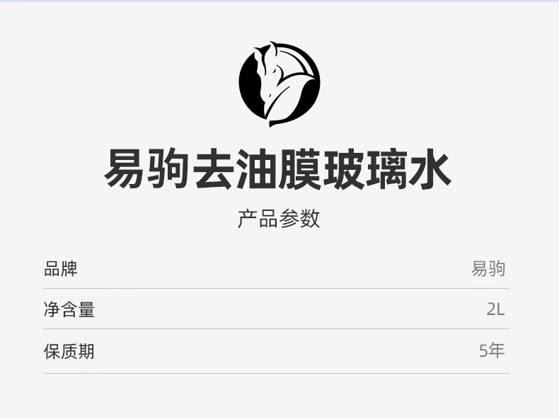 Car Glass Water Powerful Decontamination and Oil Film Removal Ethanol Removal Shellac Summer Car Wiper Water Concentrated for All Seasons
