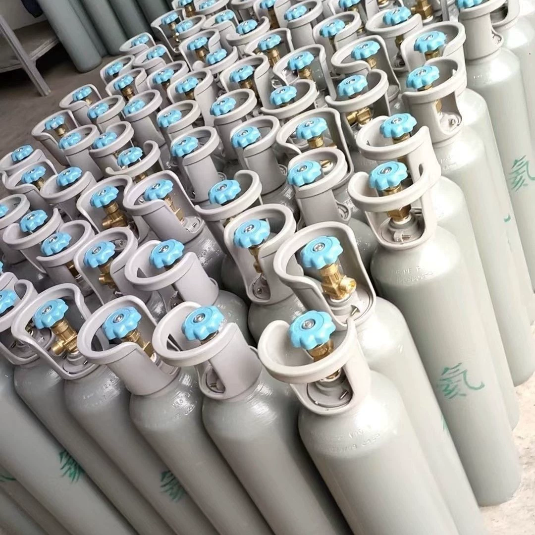 10-литровый баллон с гелием высокого давления для воздушных шаров, промышленный гелиевый баллон для надувания шаров