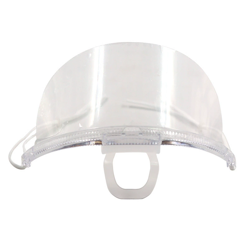 Transparent plastic medical mask
