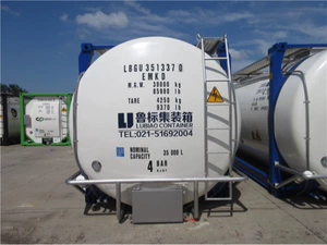 T11-35 кубический резервуар SwapBody Совершенно новый 35-кубовый сменный резервуар-цистерна из нержавеющей стали