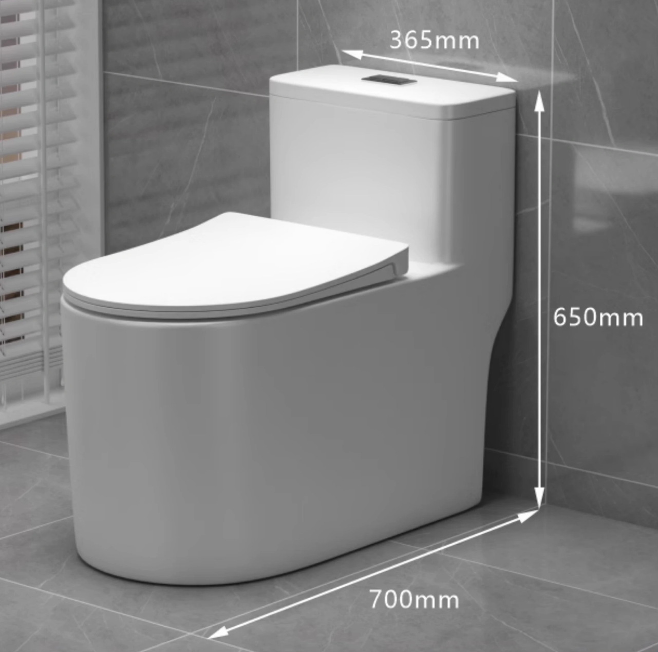 inodoro doméstico bomba asiento de inodoro tipo sifón ultra-turbo ahorro de agua silencioso antiolor anti-splashing gran tubería anti-bloqueo asiento de inodoro