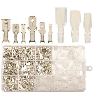 Feggizuli 540 Pieces 2.8mm 4.8mm 6.3mm Male and Female Spade Connectors