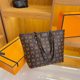 Tote Bag Women's Fashion Checkerboard 2025 New Large-Capacity Shoulder Bag Korean Style Printed Commuter Armpit Bag