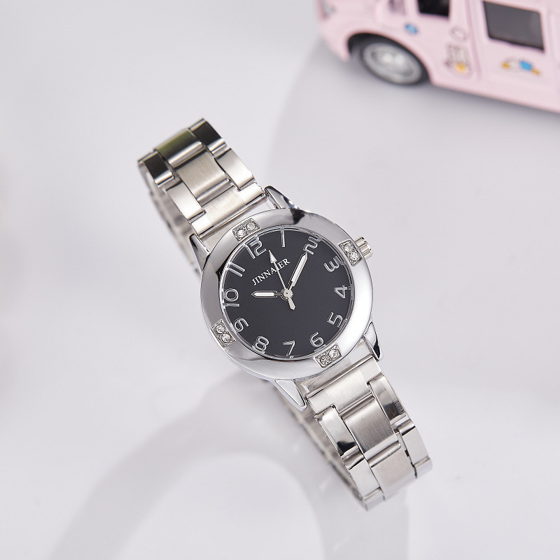 New Steel Band Women's Watch, Elegant, Fashionable, Simple, Niche, High-End, Popular Quartz Watch for Girls