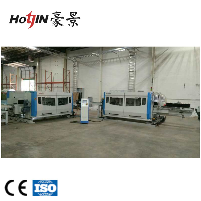 SPC地板半自动开槽机器 铣床精密机械设备 专业双端铣