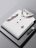 阿里虎 Элитная летняя модная футболка polo, с вышивкой, короткий рукав