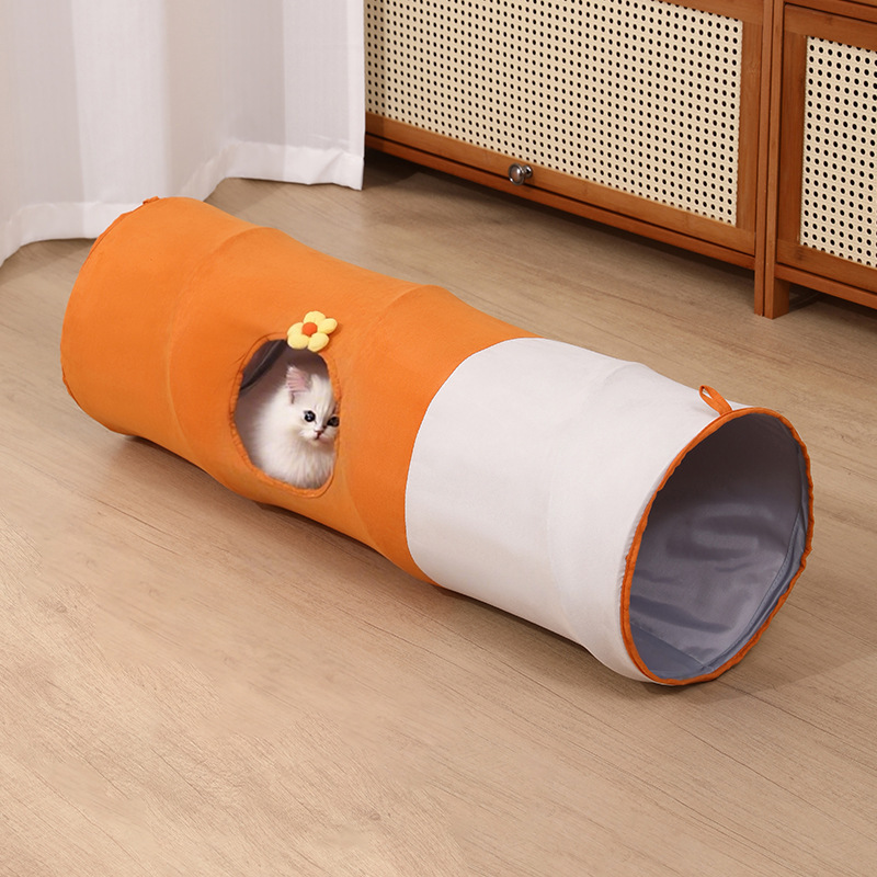 多孔質猫トンネルおもちゃローリングドラゴン漫画ストレート折りたたみ猫と犬の自己楽しみチャンネル簡単に収納できるペット用品|undefined