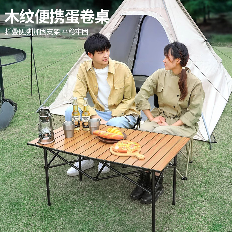 Mesa plegable al aire libre mesa de camping portátil mesa de hamburguesas mesa de picnic mesa de barbacoa simple mesa pequeña