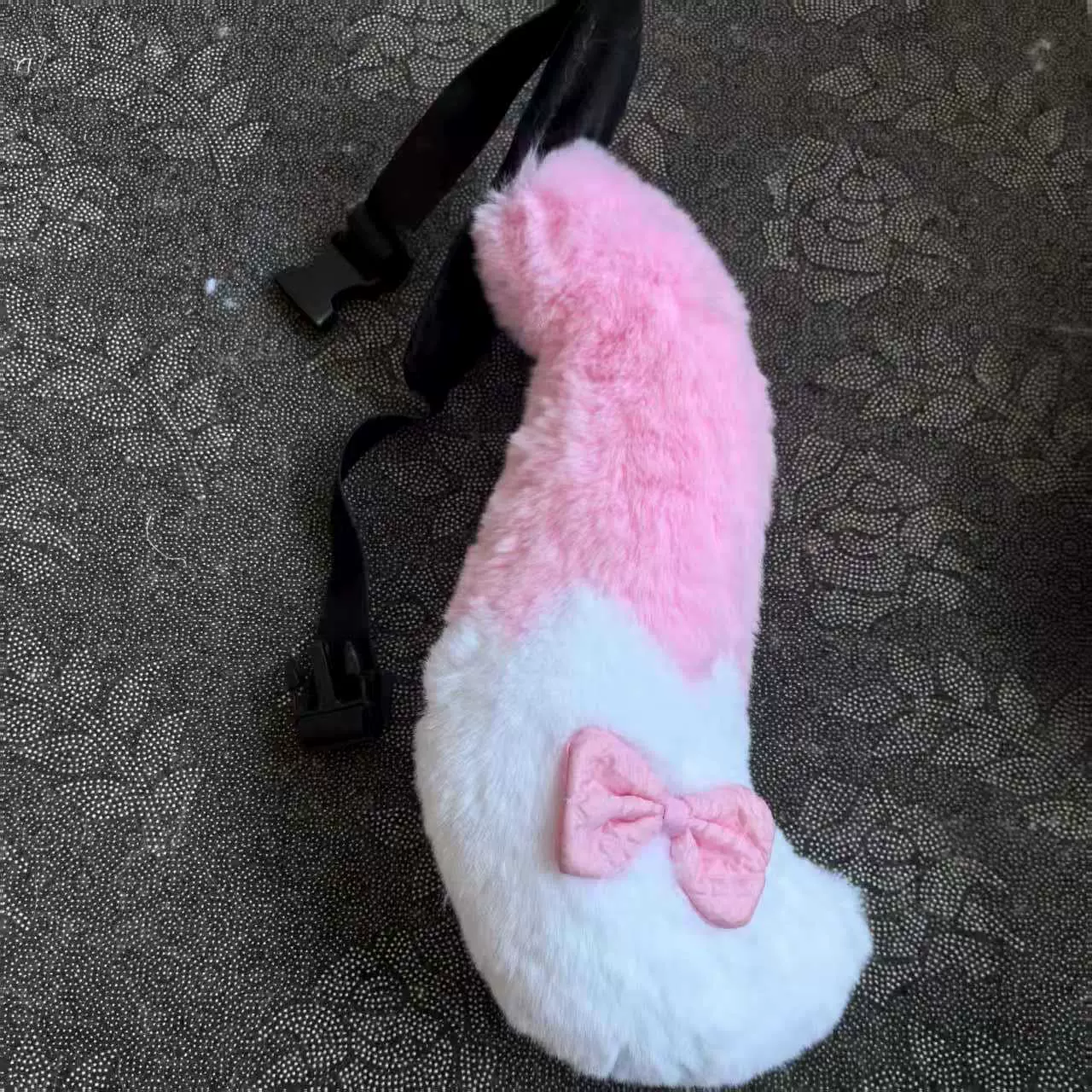 动物王国同款豆丁毛绒尾巴配饰儿童超可爱角色装扮尾巴