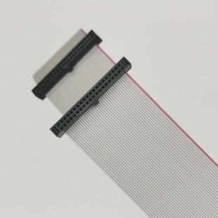 1.27*1.27 Idc Gray Cable with Ul2678 0.635 Pitch Gray Cable, Press Two Ends, Press Multiple Ends