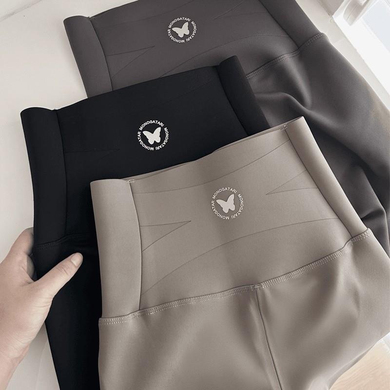 Shark Pants for Women, New Spring and Autumn High-Waisted Tummy Control and Hip-Lifting Yoga Barbie Pants, Tight-Fitting, Thickened, Slimming Leggings