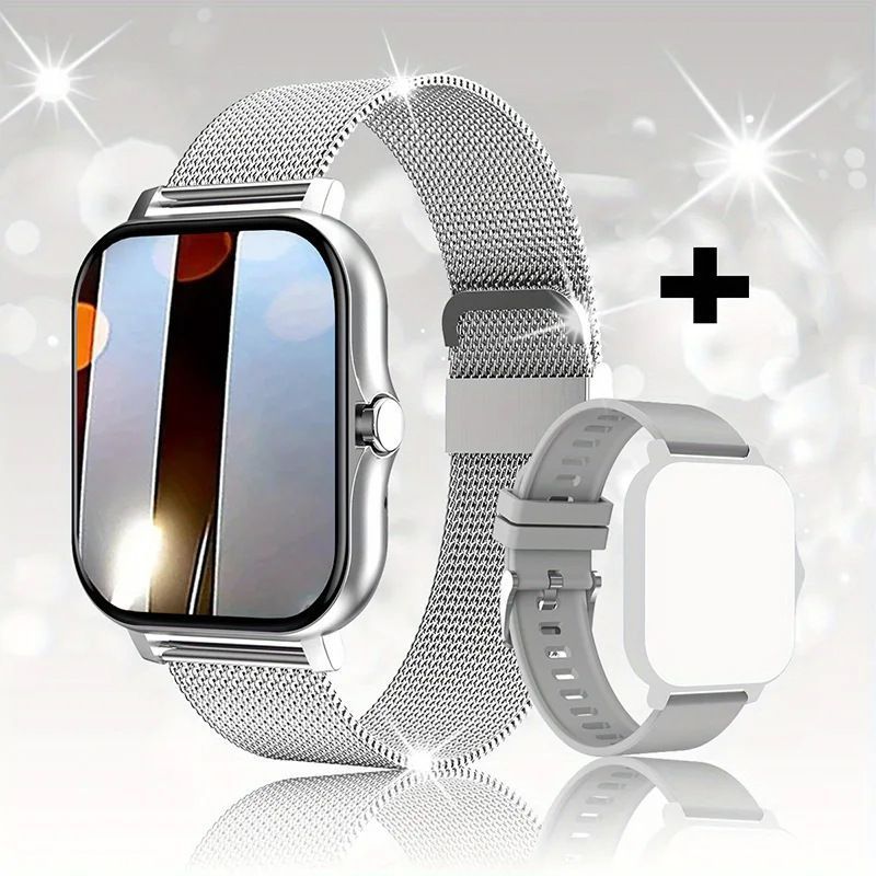 外贸版智能手表彩屏计步睡眠监测通话可充电ios通用smartwatch|undefined