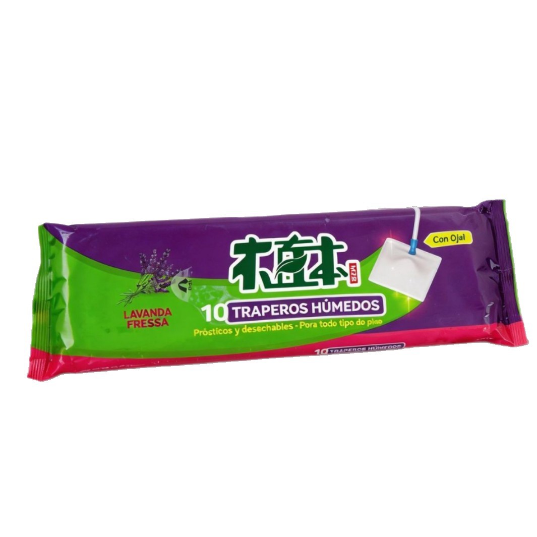 Toallitas de suelo de madera recta limpiadora de suelo papel de trapeador espeso papel de polvo electrostático desechable papel de trapeador húmedo image 6