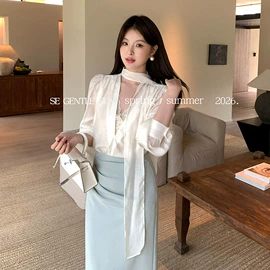 连衣裙;半身裙;女式针织衫