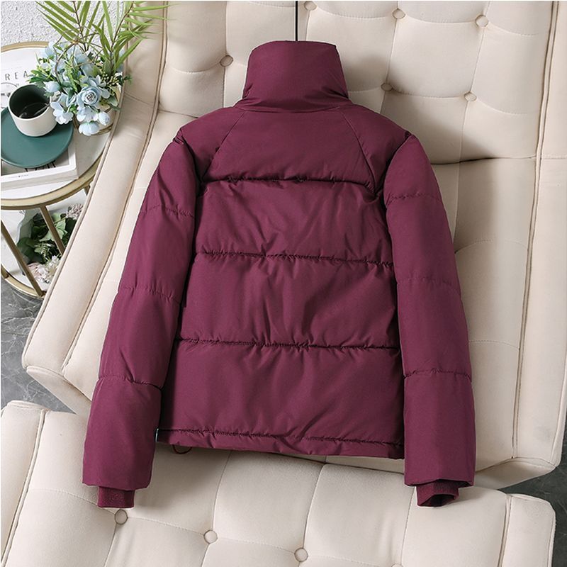 羽绒棉服女小个子短款冬季新款冬装棉衣外套加厚宽松棉袄|undefined