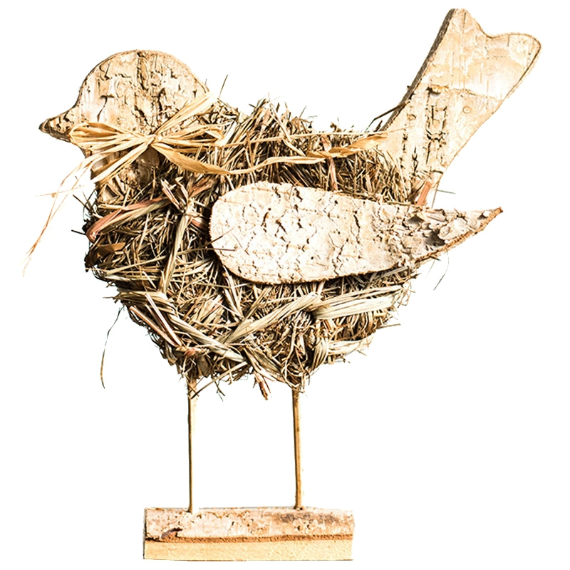 Орнаменты с лесной атмосферой, европейско-американские березовые поделки, рождественские украшения, настольный пол