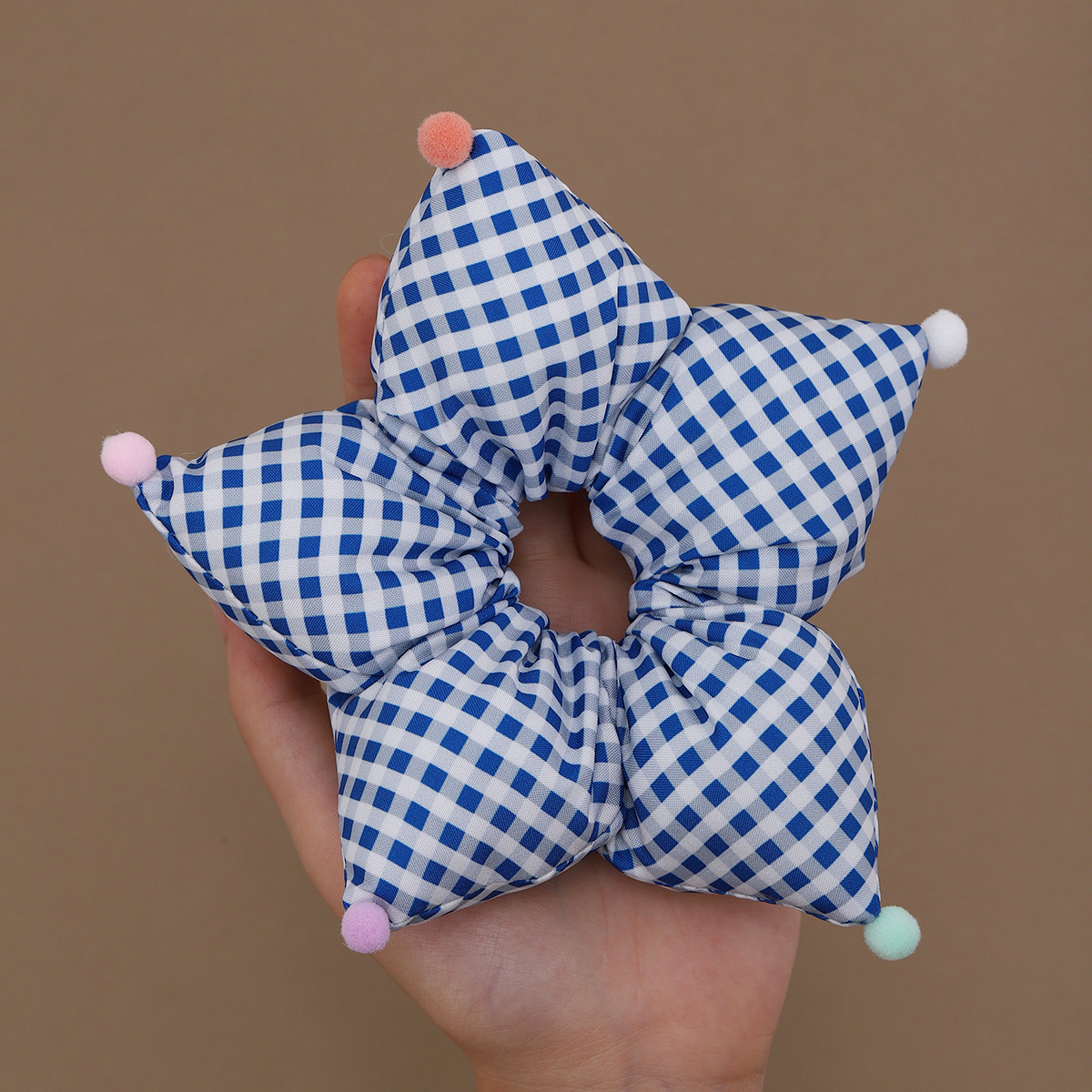 Anillo de cabello para niños niñas lindas ondas de punto de estrella cuerda de cabello para niñas cuerdas de cola de caballo para niñas joyas de cabello para bebés