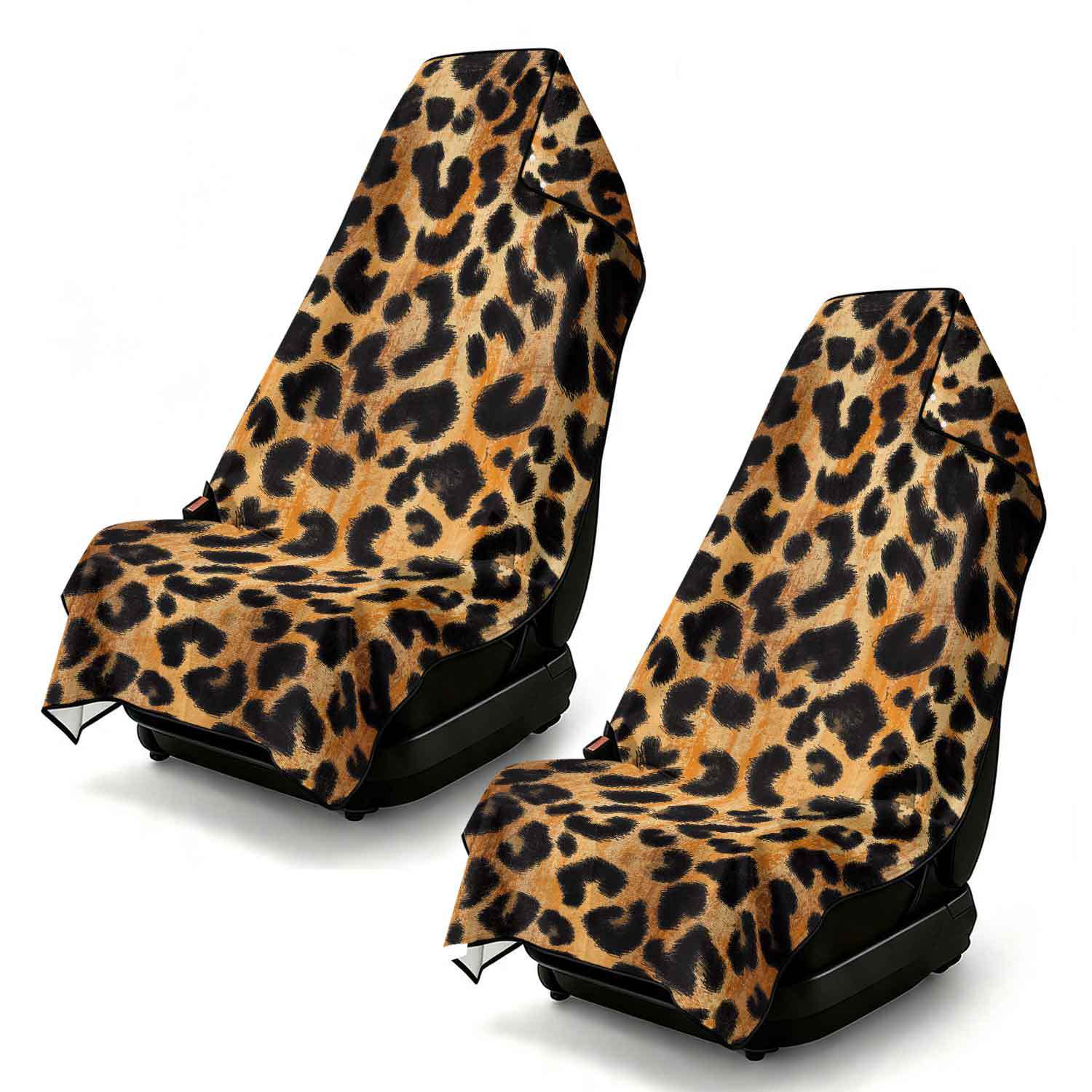 2-piece dual-use car seat cover, ultra-fine fiber, can be used as a beach towel, printed car protective seat cover 13