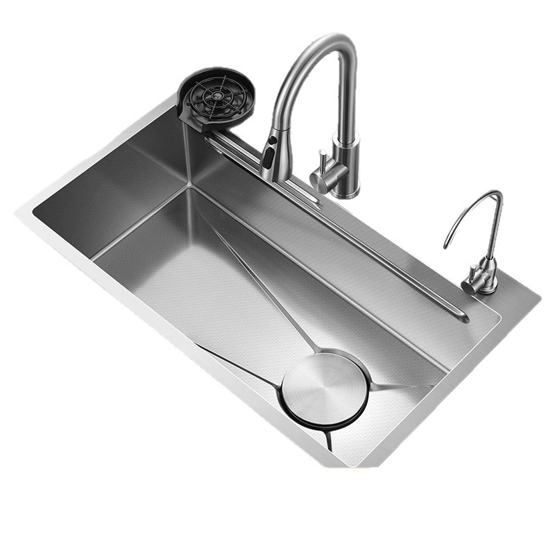 Transfronterizos para miel Xiaomi estampado SUS304 lavabo de acero inoxidable lavabo de platos de acero inoxidable