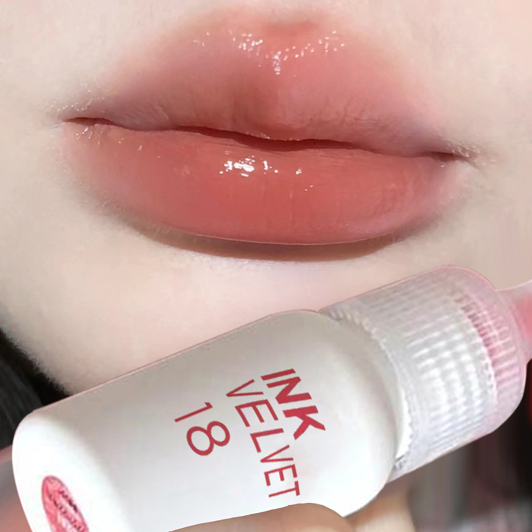 Daimanpu, botella de algodón blanco de leche, esmalte labial hidratante, esmalte labial blanqueador duradero.