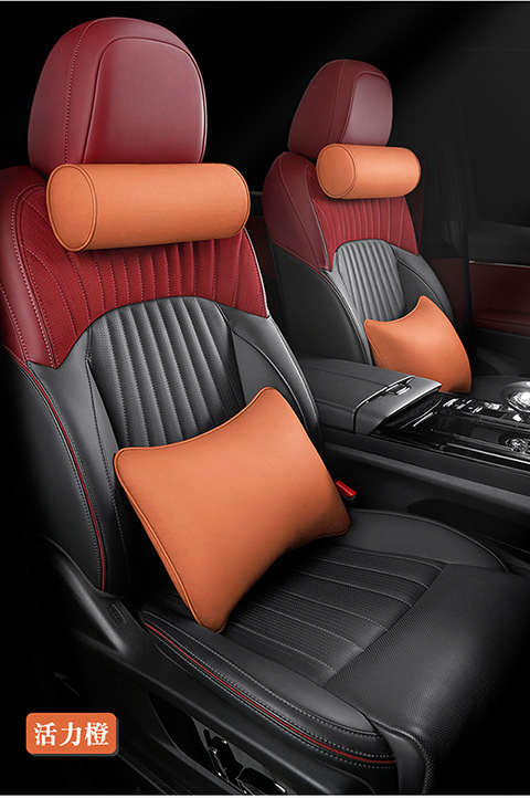 Four Seasons General Motors New Headrest Car Neck Pillow Memory Foam Car Small Pillow Interior Accessories Seat Cushion