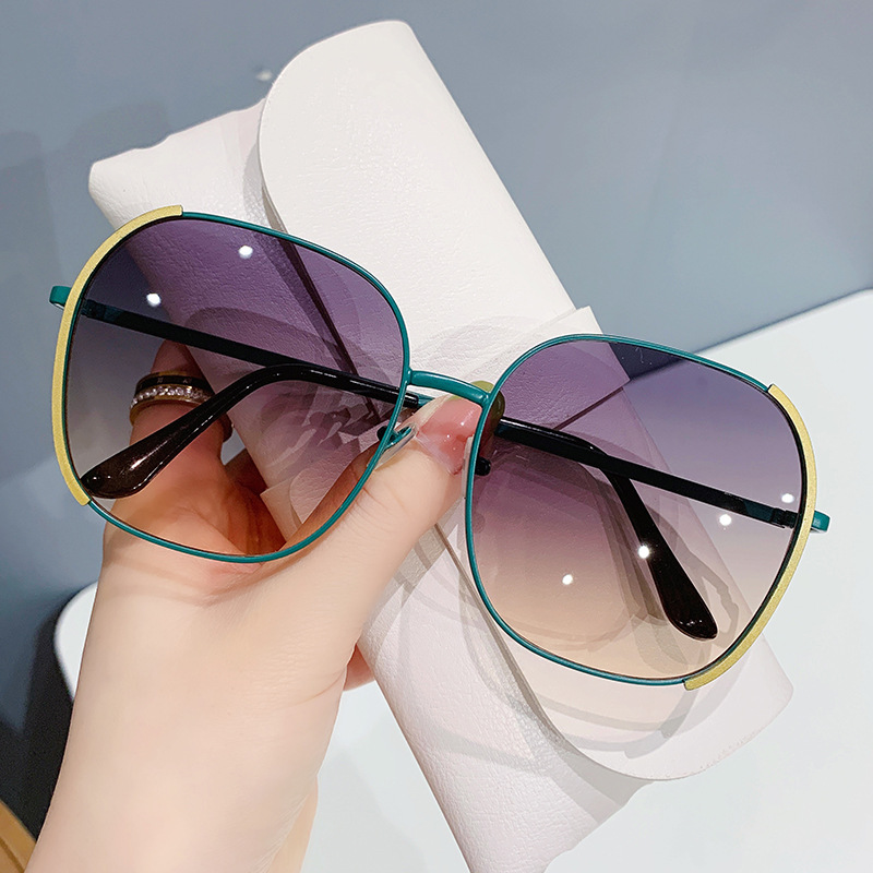 2021 new sunglasses female ins fashion K...