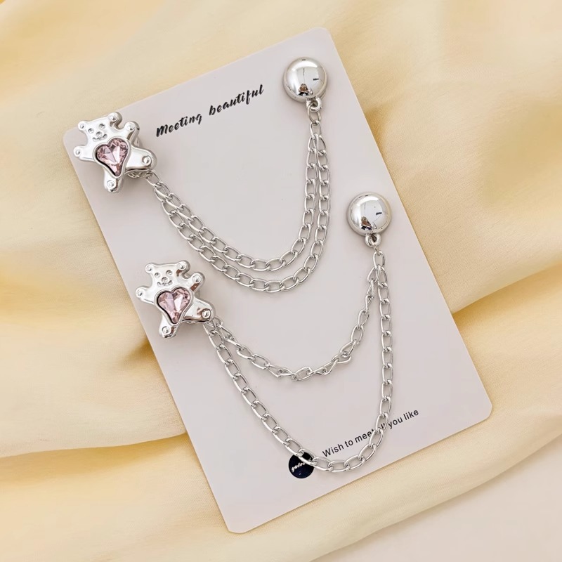 Pantalones largos y cortos, pantalones de artefacto, perneras del pantalón, cadena anti-trapeador invisible, hebilla de succión magnética, cierre, ajuste fijo, hebilla de borde