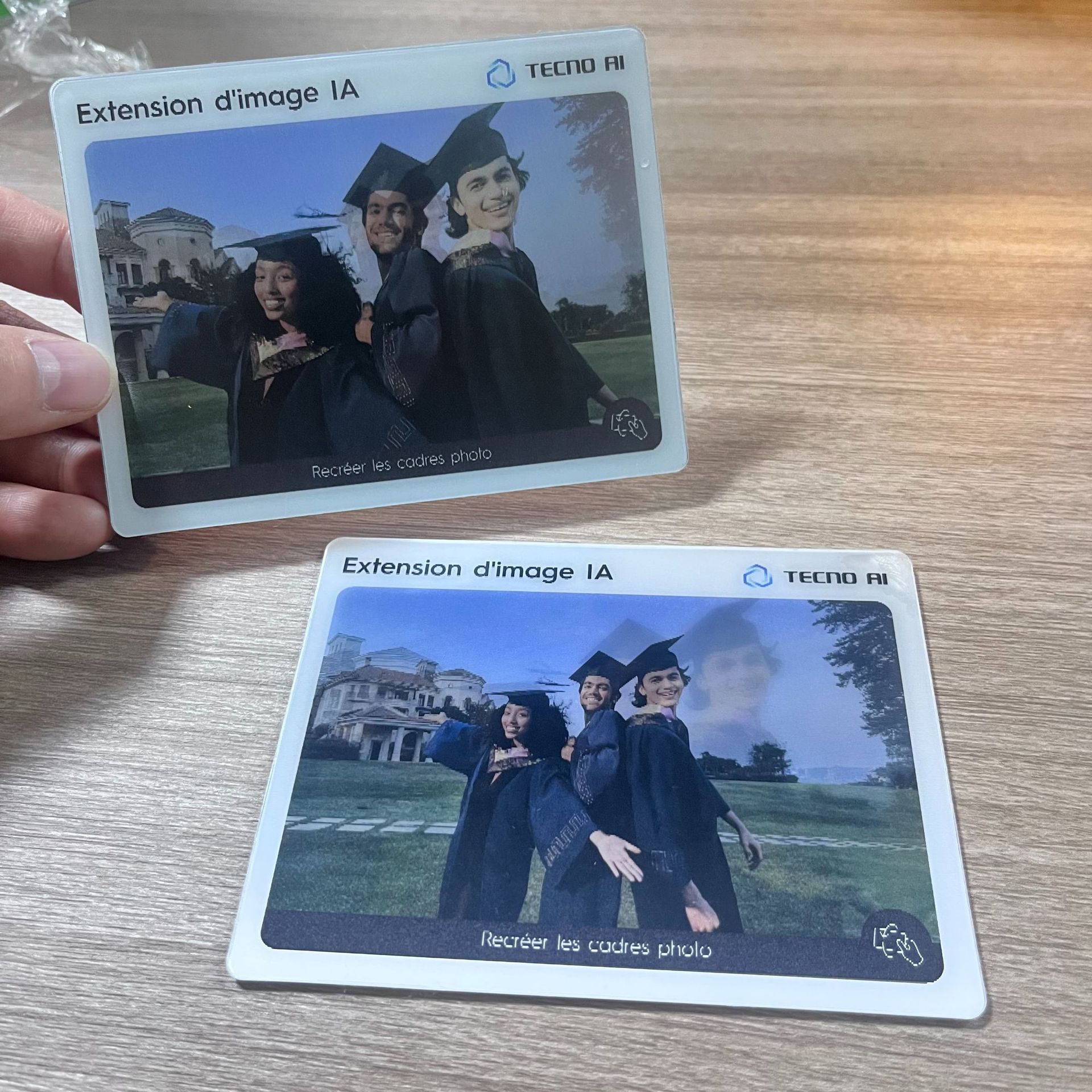 光栅卡来图定制动漫明星明信片二次元周边3d变幻卡高清pet光栅卡