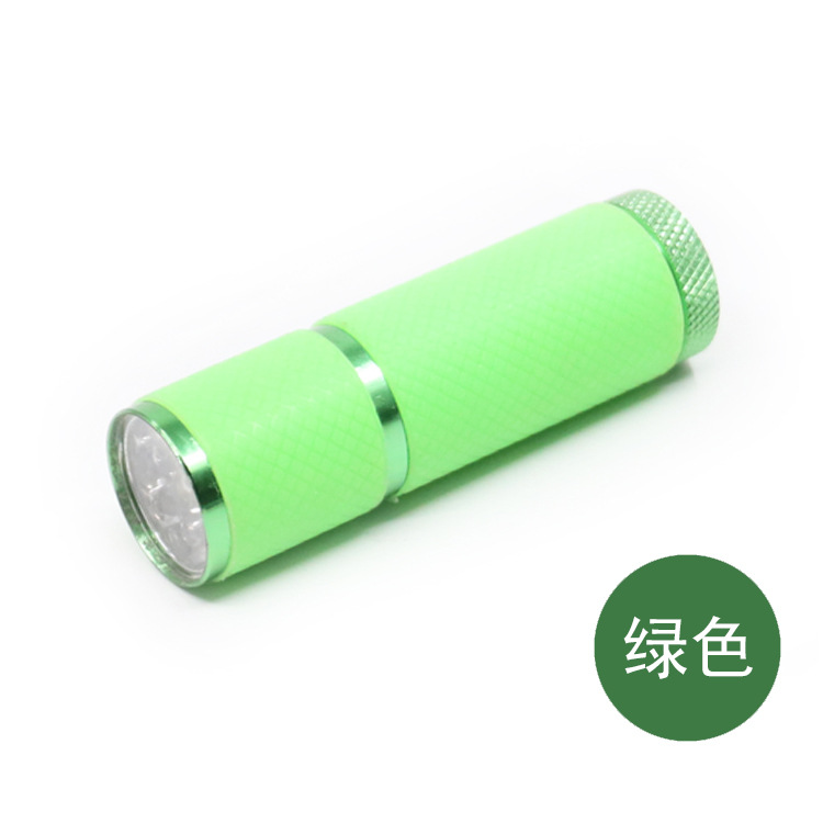 395nmUV UV lámpara de detección de agente fluorescente de uñas curado detector de dinero máscara de la pluma cosméticos lámpara de identificación anti-falsificación