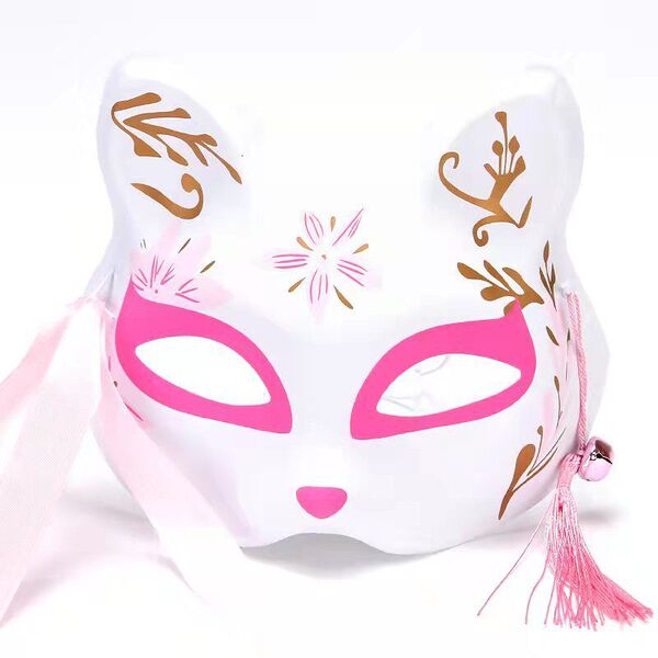 Factory half -face cat fox mask