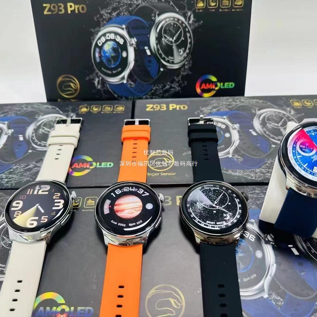 Transfronterizo Z93 Pro reloj inteligente Bluetooth llamada AMOLED HD gran pantalla al aire libre reloj deportivo
