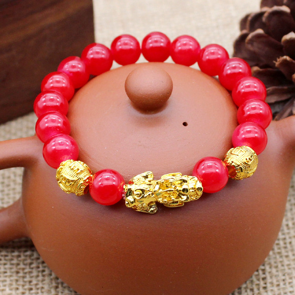 Rosary with round beads