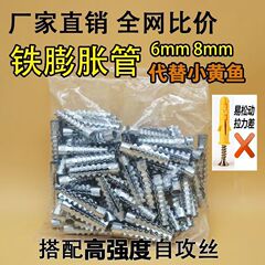 鉄膨張プラグ膨張管金属膨張ねじはプラスチック膨張管のこぎりの代わりにセメントの壁のヤモリの釘を刺します。
