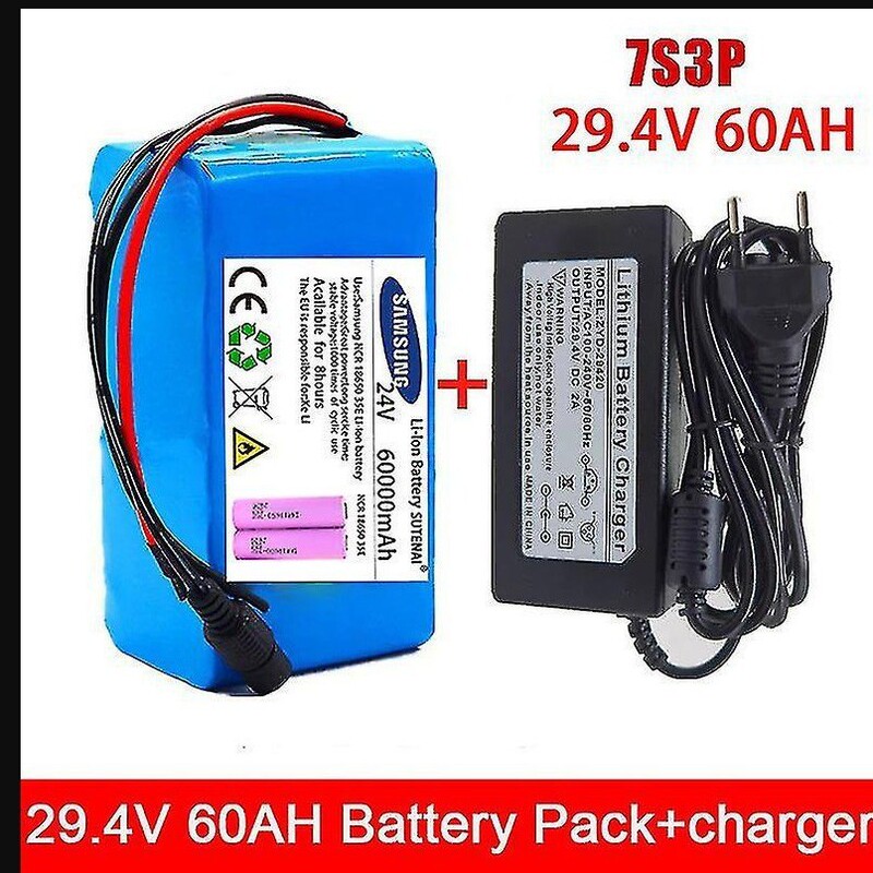 7S3P 18650 Lithium-Ion Battery Pack 24V60000Mah Power-Assisted Vehicle Balance Car