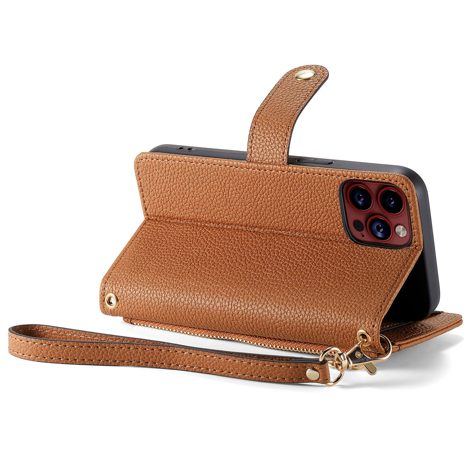 109g Weight iPhone Applicable Brands Phone Cases Classification tpu, Pu Leather Material Heart Shape, Solid Color Pattern Basic Style Heart Shape Solid Color Tpu Pu Leather Wallets 26
