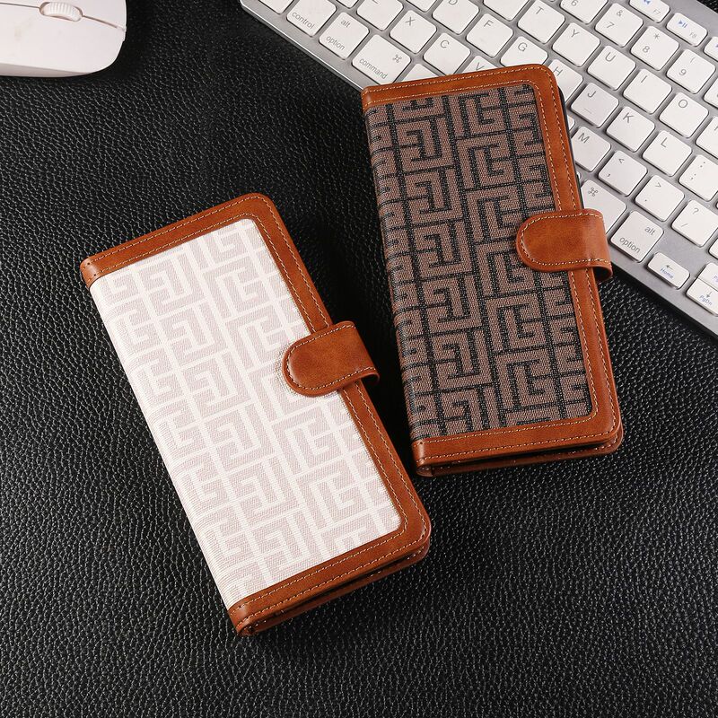 Suitable for Samsung S25Fe Mobile Phone Case Flip Cover Honor X6C Multi-Function Card Leather Case Korean Version Wholesale Iphone17