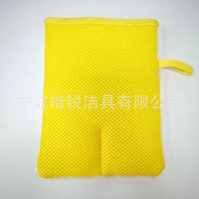 Genuine Leather Seats, Leather and Car cleaning tools - yellow-xl-full-palm-cleaning-gloves-211525