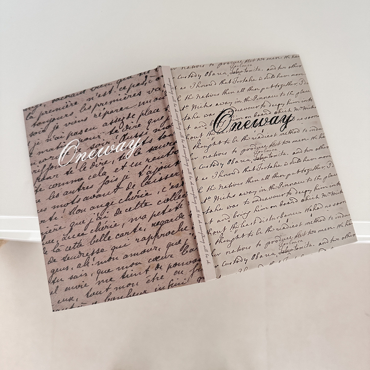 Ins風復古英語は古本の道具ノートを作って写真を撮ってノスタルジックな文芸の手帳のサンプル部屋を撮影します。