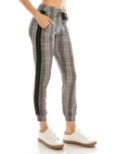 Y 13768 Elastic Waist Casual Pants ��ʿ���п� ŷ���羳