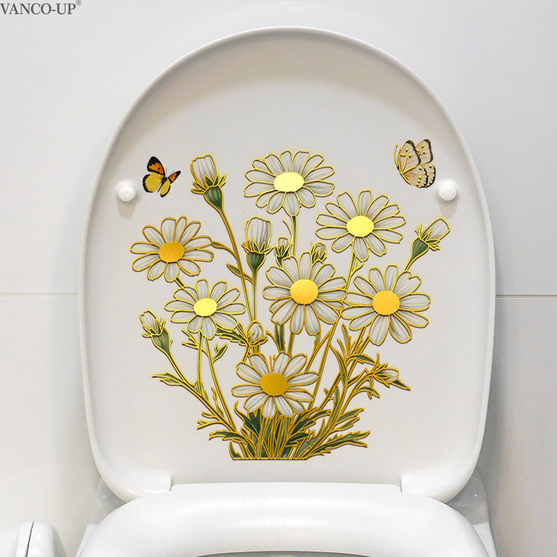 Ca20091 Simple Floral Decorative Gold Foil Window Sticker for Bedroom, Bathroom, Living Room, Home Decoration Self-Adhesive Wall Sticker Ca20091 Simple Floral Decorative Gold Foil Window Sticker for Bedroom, Bathroom, Living Room, Home Decoration Self-Adhesive Wall Sticker